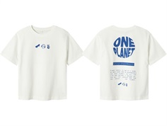 Name It cloud dancer/limoges printed t-shirt